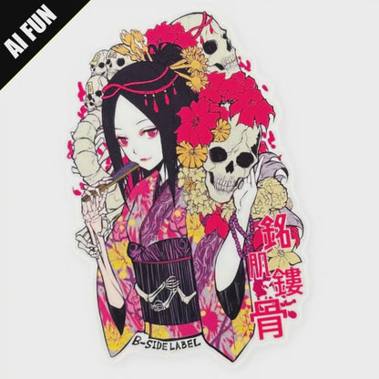 Kimono of Bones ✦ B-Side Label Sticker